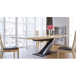 Dining Table PRESTIGE / ST7 - natural veneer Dining Table PRESTIGE / ST7 - natural veneer