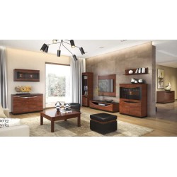 Витрина VENEZIA одинарная с подсветкой левосторонняя - массив дуба Витрина VENEZIA одинарная с подсветкой левосторонняя - массив дуба