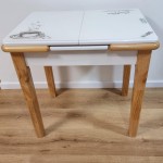 Small glass dining table - Coffee model