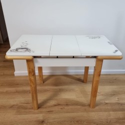 Small glass dining table - Coffee model Small glass dining table - Coffee model