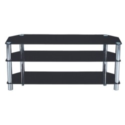 Glass TV stand, length 120 cm Glass TV stand, length 120 cm