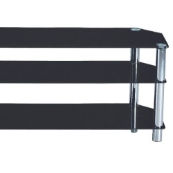 מעמד לטלוויזיה מזכוכית, אורך 120 ס"מ