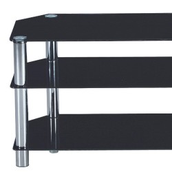 מעמד לטלוויזיה מזכוכית, אורך 60 ס"מ