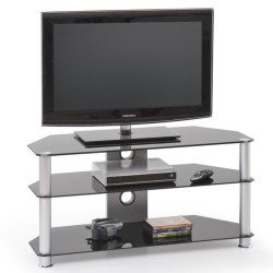 Glass TV stand, length 100 cm Glass TV stand, length 100 cm