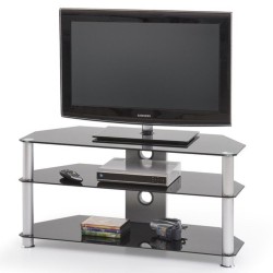 מעמד לטלוויזיה מזכוכית, אורך 100 ס"מ