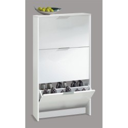 Shoe cabinet ALBA - white / oak Shoe cabinet ALBA - white / oak