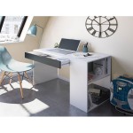 שולחן עבודה לבן עם מגירה MASSTER