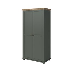 Wardrobe with 2 doors EVORA Green 18 Wardrobe with 2 doors EVORA Green 18