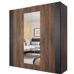 Wardrobe with mirror SIGMA Flagstaff