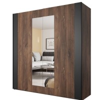 Wardrobe with mirror SIGMA Flagstaff