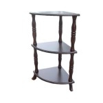 Corner Wood Side Table SJ-04