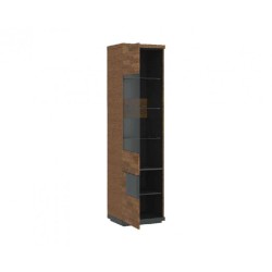 Витрина VERANO узкая с подсветкой - массив дуба Витрина VERANO узкая с подсветкой - массив дуба