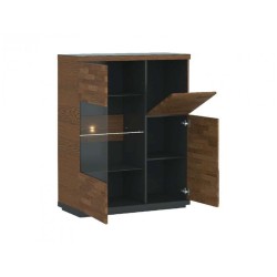 Витрина-бар VERANO с подсветкой / правая - массив дуба Витрина-бар VERANO с подсветкой / правая - массив дуба