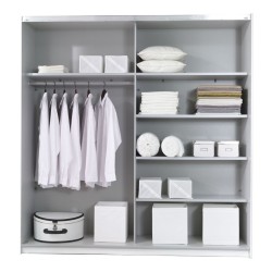 Wardrobe with mirror Beta - Monastery oak 77 Wardrobe with mirror Beta - Monastery oak 77
