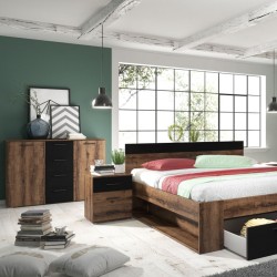 Chest of 4 drawers BETA - Monastery oak  Chest of 4 drawers BETA - Monastery oak