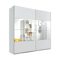 ארון הזזה עם מראה BETA - White 57