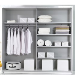 Шкаф-купе с зеркалом BETA - White 57