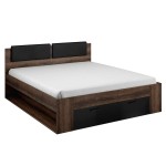 Double bed GALAXY - Monastery oak 52