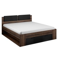 Double bed GALAXY - Monastery oak 52