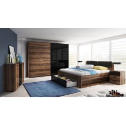Bedroom furniture set GALAXY - Monastery oak  Bedroom furniture set GALAXY - Monastery oak