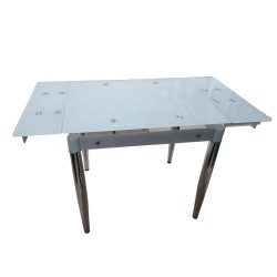 Dining table with glass top Dining table with glass top