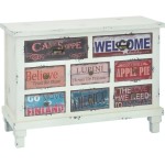 שידת וינטג' 6050