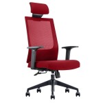 Office chair model Q213A color Bordo