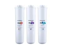 סט מודולים חלופיים למערכת אוסמוזה הפוכה AQUAPHOR Osmo Pro 50 (Pro 1, Pro 50, Pro Mg). מסננים Aquaphor, מערכות טיהור וסינון מים, סננים, מערכות אוסמוזה הפוכה, מסננים למערכות אוסמוזה למערכות תת כיוריות.