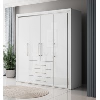 Шкаф 4-хдверный ARNO White 20