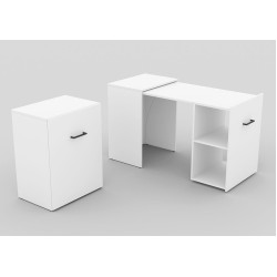 Pull-out desk SMART - White Pull-out desk SMART - White