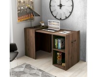 שולחן כתיבה נפתח SMART - Walnut. ריהוט, רהיטים זולים, ריהוט ארגוני, ריהוט משרדי, שולחנות מחשב וכתיבה, שולחנות מחשב וכתיבה, שולחנות כתיבה ומחשב.