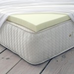 Orthopedic mattress topper VISCO for single bed