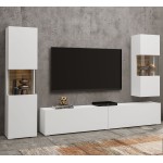 Стенка напольная AVA White 10