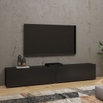 שידת טלוויזיה AVA Black 