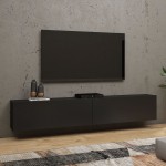 Hanging TV Stand AVA Black 