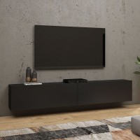 Hanging TV Stand AVA Black 