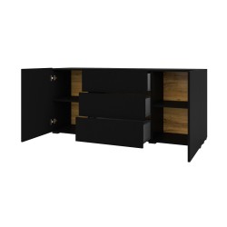 קומודה תלויה לסלון AVA - Black 26 קומודה תלויה לסלון AVA - Black 26