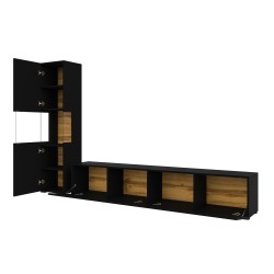 מזנון תלוי לסלון AVA Black 09