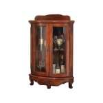 ויטרינה פינתי קלאסית מעץ ZM306