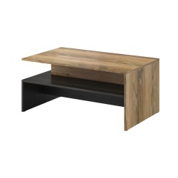Coffee table BAROS Satin Nussbaum