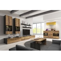 Furniture set BAROS Satin Nussbaum