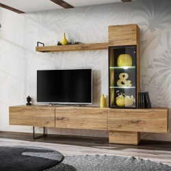 Wall Unit Set RISE with lighting