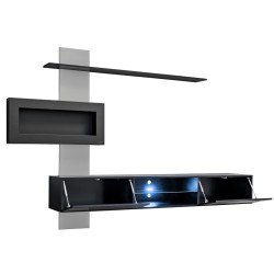 Wall Unit Set FLAME B with a bio-fireplace Wall Unit Set FLAME B with a bio-fireplace