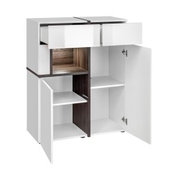 ויטרינה נמוכה CROSS עם תאורת לד