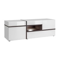 מעמד טלוויזיה CROSS עם תאורת LED