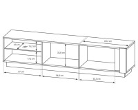 ריהוט מודולרי ARCO WHITE II. ריהוט, ריהוט לסלון, מזנונים, ריהוט ארגוני, מזנונים בסגנון מודרני, ריהוט מודולרי, ARCO WHITE, קולקציית ARCO.