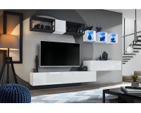 מזנון לטלוויזיה SWITCH TV 1 - White. ריהוט, רהיטים זולים, שידות טלוויזיה, קונסולות, קולקציית SWITCH.