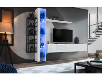 מזנון לטלוויזיה SWITCH TV 1 - White. ריהוט, רהיטים זולים, שידות טלוויזיה, קונסולות, קולקציית SWITCH.