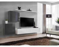 מזנון לטלוויזיה SWITCH TV 1 - White. ריהוט, רהיטים זולים, שידות טלוויזיה, קונסולות, קולקציית SWITCH.