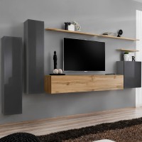 מזנון תלוי לסלון SWITCH I - GWT